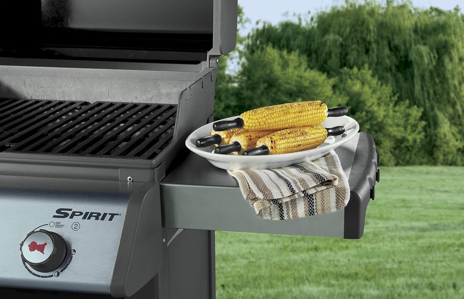 image:imageWeber 8Piece Corn Holder Set with Storage CaseSmall Pack of 4