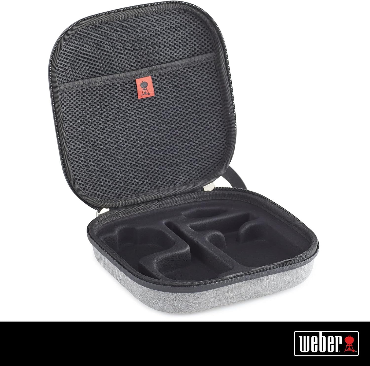 image:imageWeber Connect Smart Grilling Hub Storage amp Travel Case Official Protective Case with EVA Foam Accessory Storage Mesh Pockets amp Accessory Space