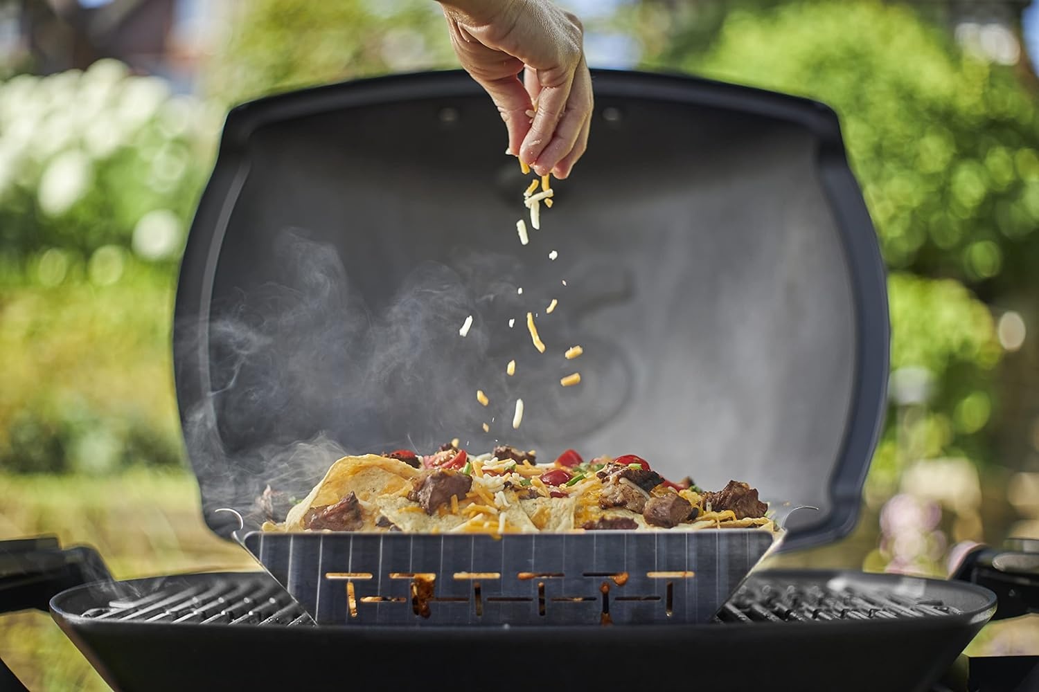 image:imageWeber Deluxe Grilling Basket Stainless Steel for Gourmet GrillingLarge