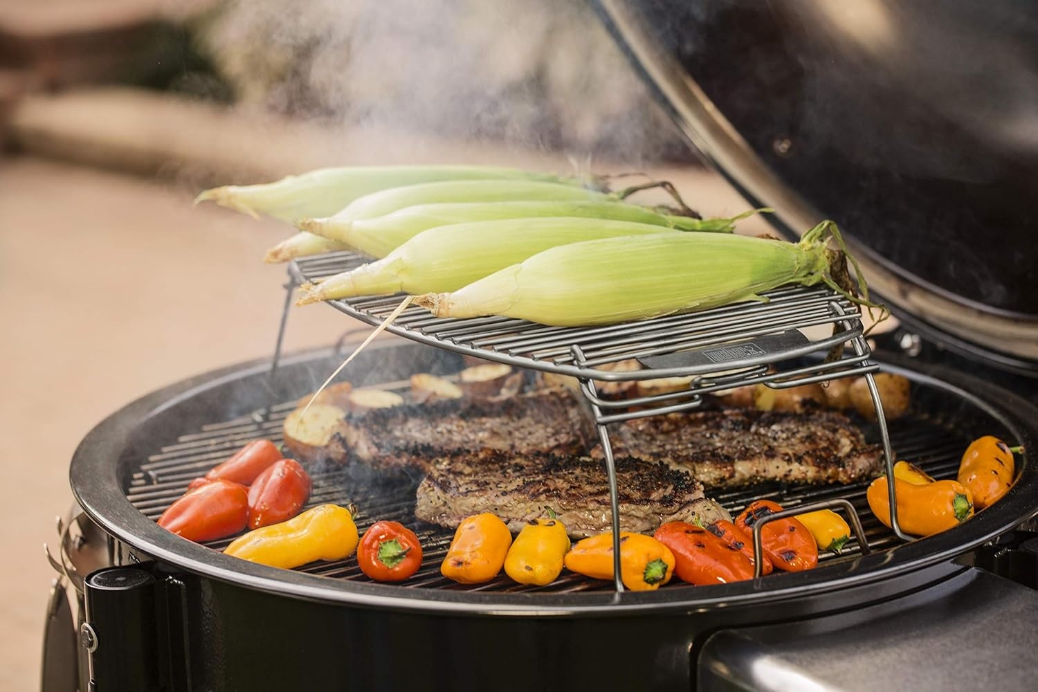 image:imageWeber Expansion Grilling Rack Stainless Steel