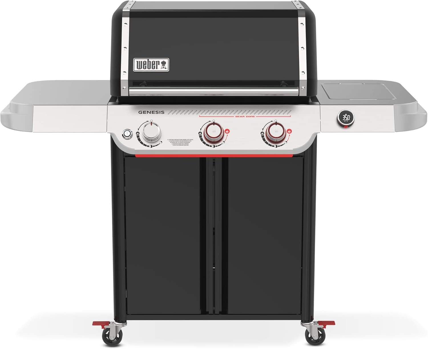 image:imageWeber Genesis EX325W Smart Gas Grill Propane Grill Weber Grill BlackBlack