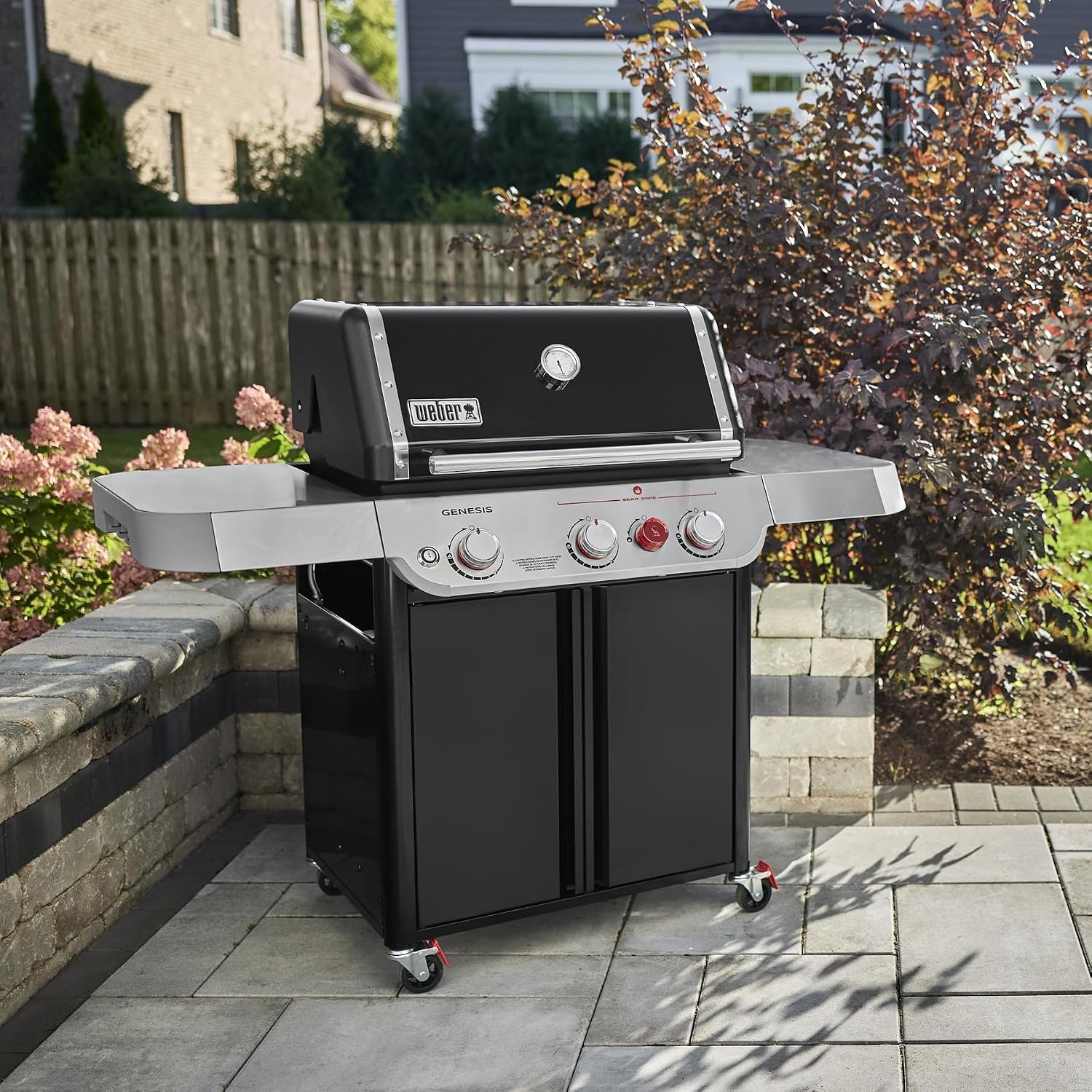 image:imageWeber Genesis EX325W Smart Gas Grill Propane Grill Weber Grill BlackBlack