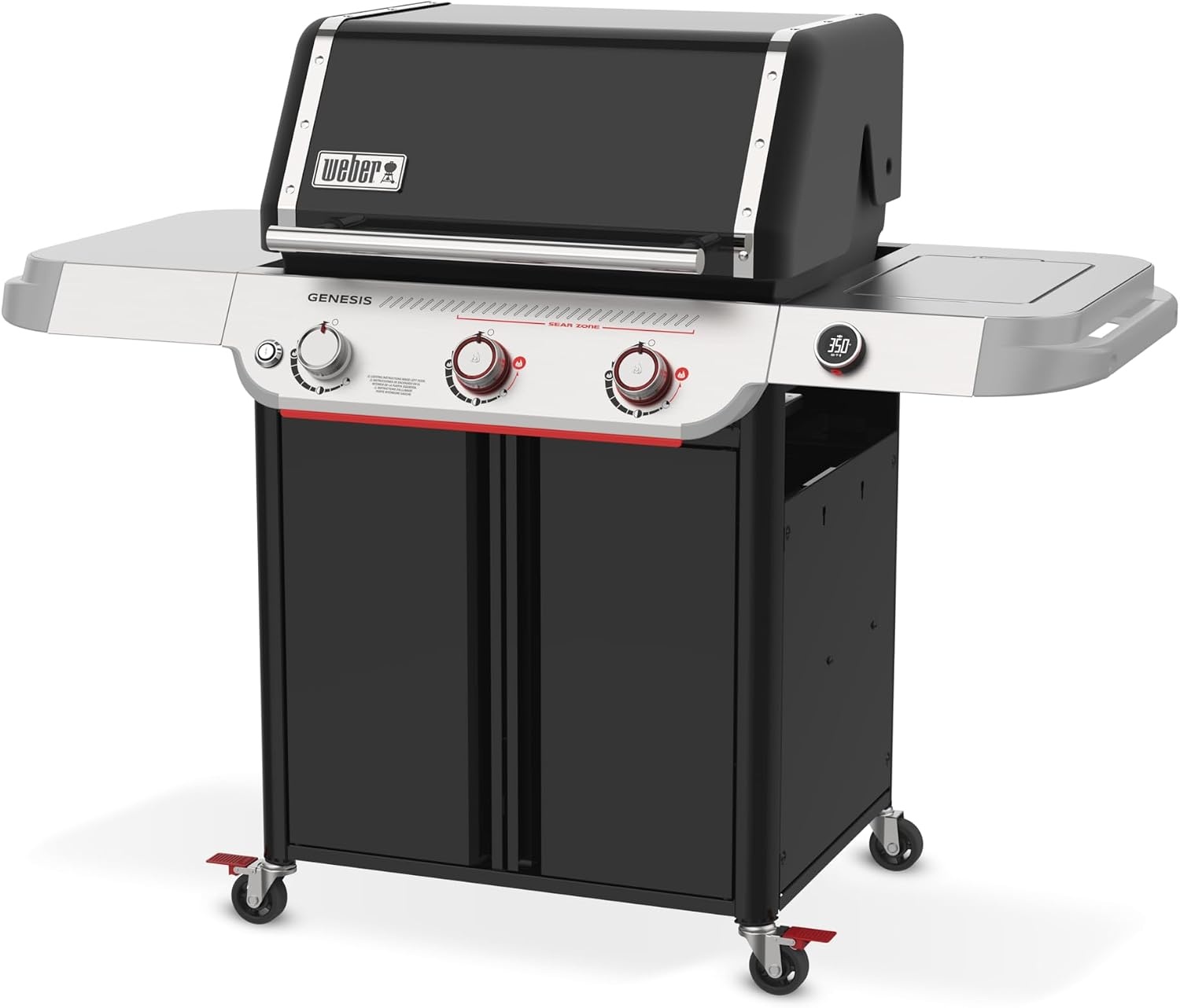 image:imageWeber Genesis EX325W Smart Gas Grill Propane Grill Weber Grill BlackBlack