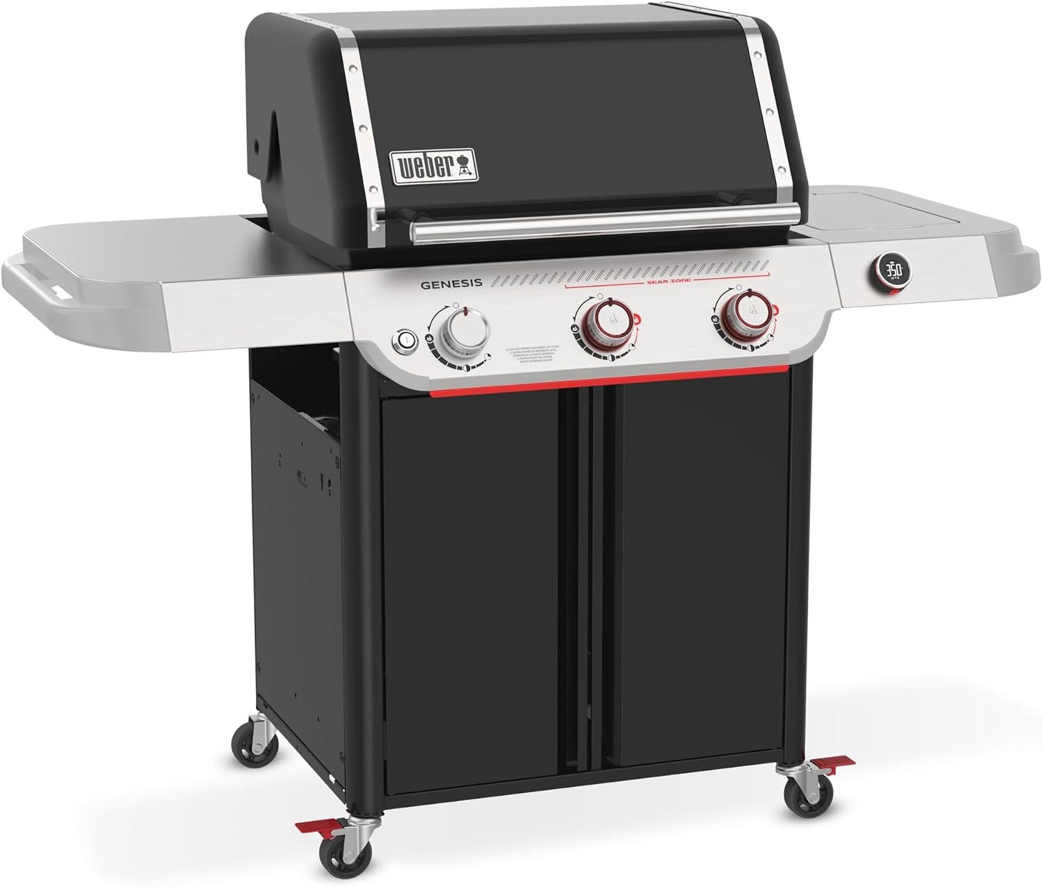 image:imageWeber Genesis EX325W Smart Gas Grill Propane Grill Weber Grill BlackBlack