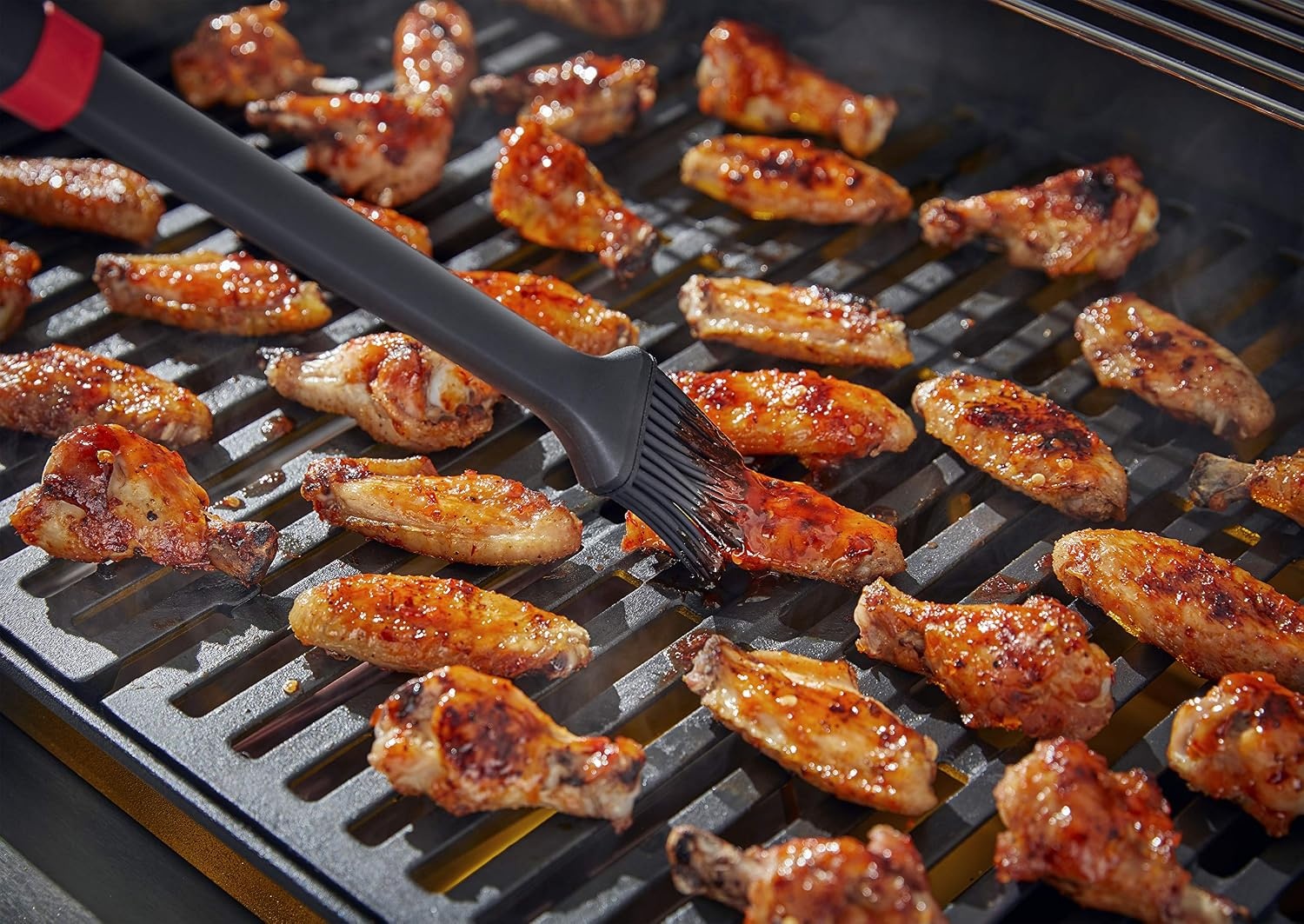 image:imageWeber Grill Basting Brush Durable Silicone Bristle Basting BrushSingle
