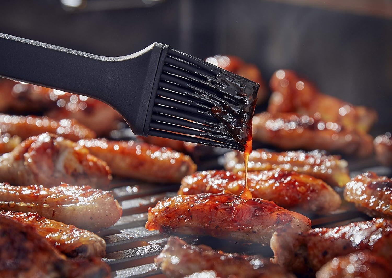 image:imageWeber Grill Basting Brush Durable Silicone Bristle Basting BrushSingle