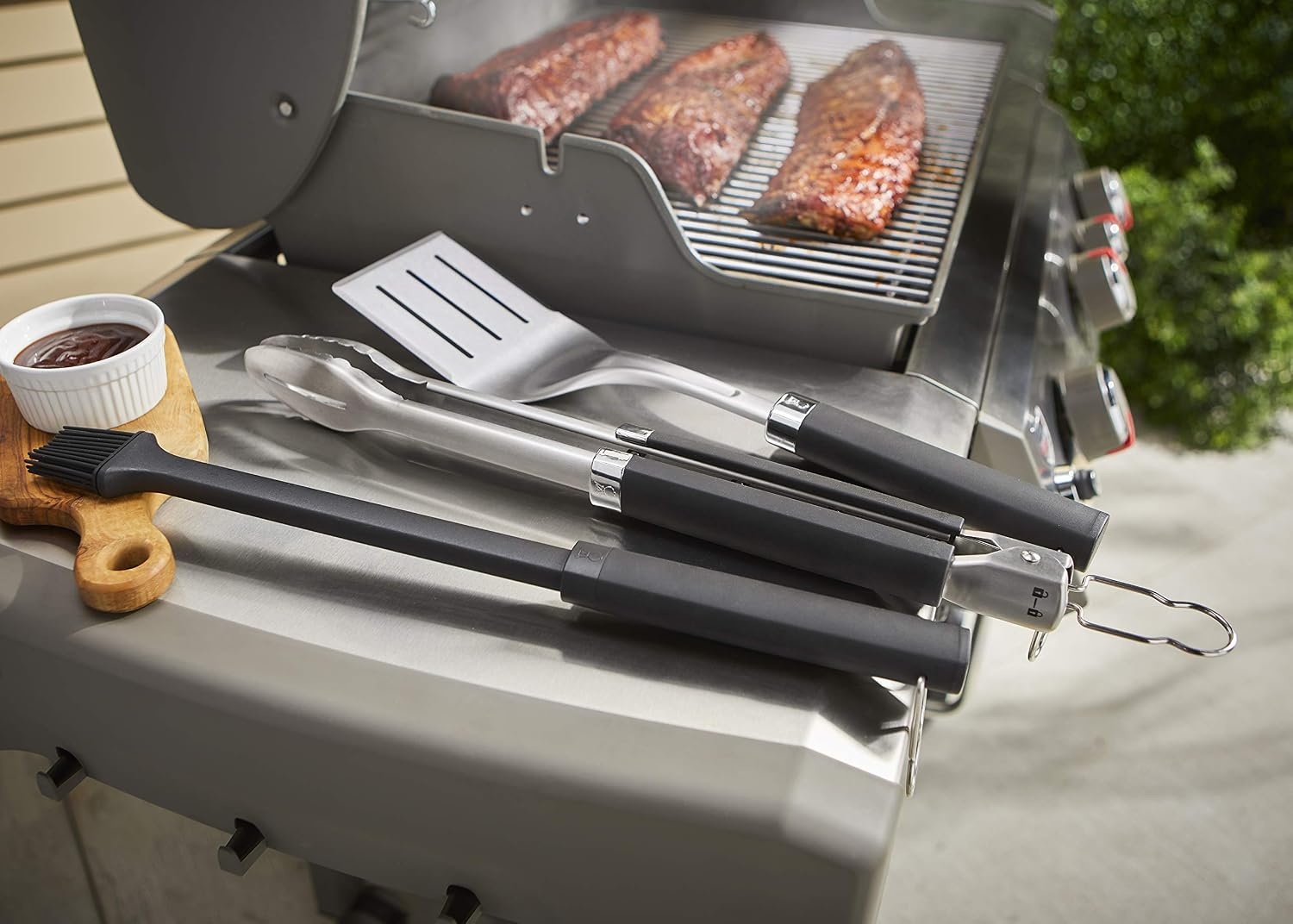 image:imageWeber Precision Grilling Tool Set 3Piece3 pc Grill Tool Set