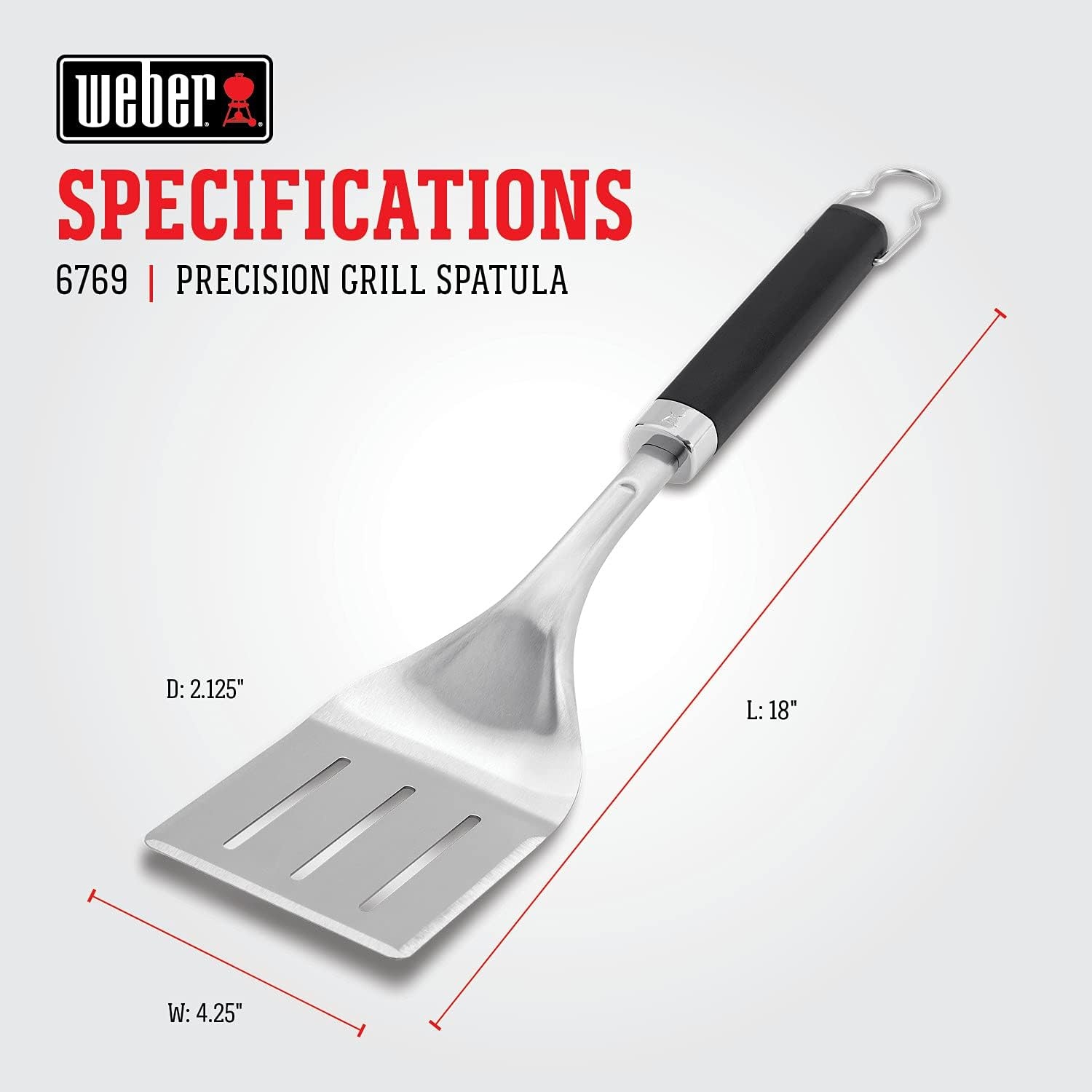 image:imageWeber Precision Grilling Tool Set 3PieceGrill Spatula