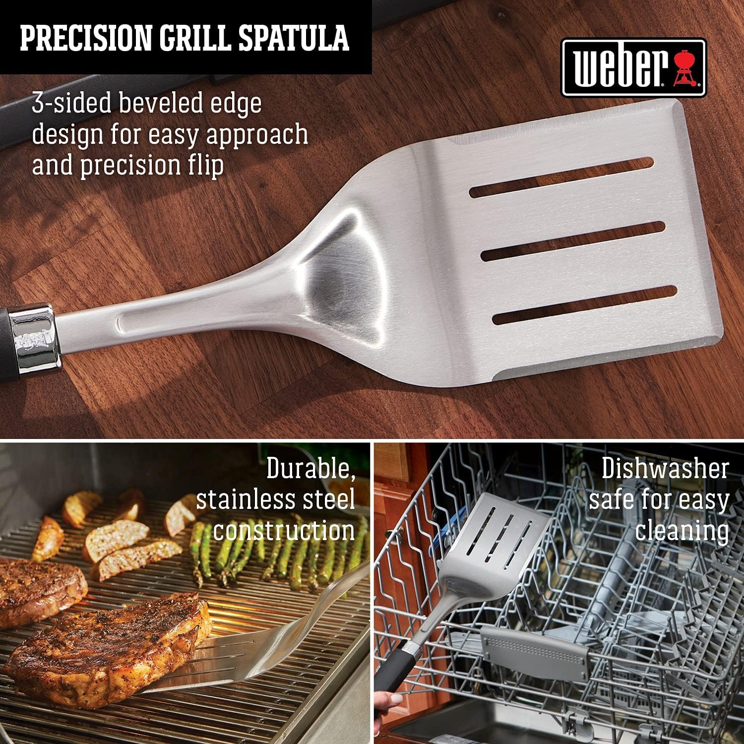image:imageWeber Precision Grilling Tool Set 3PieceGrill Spatula