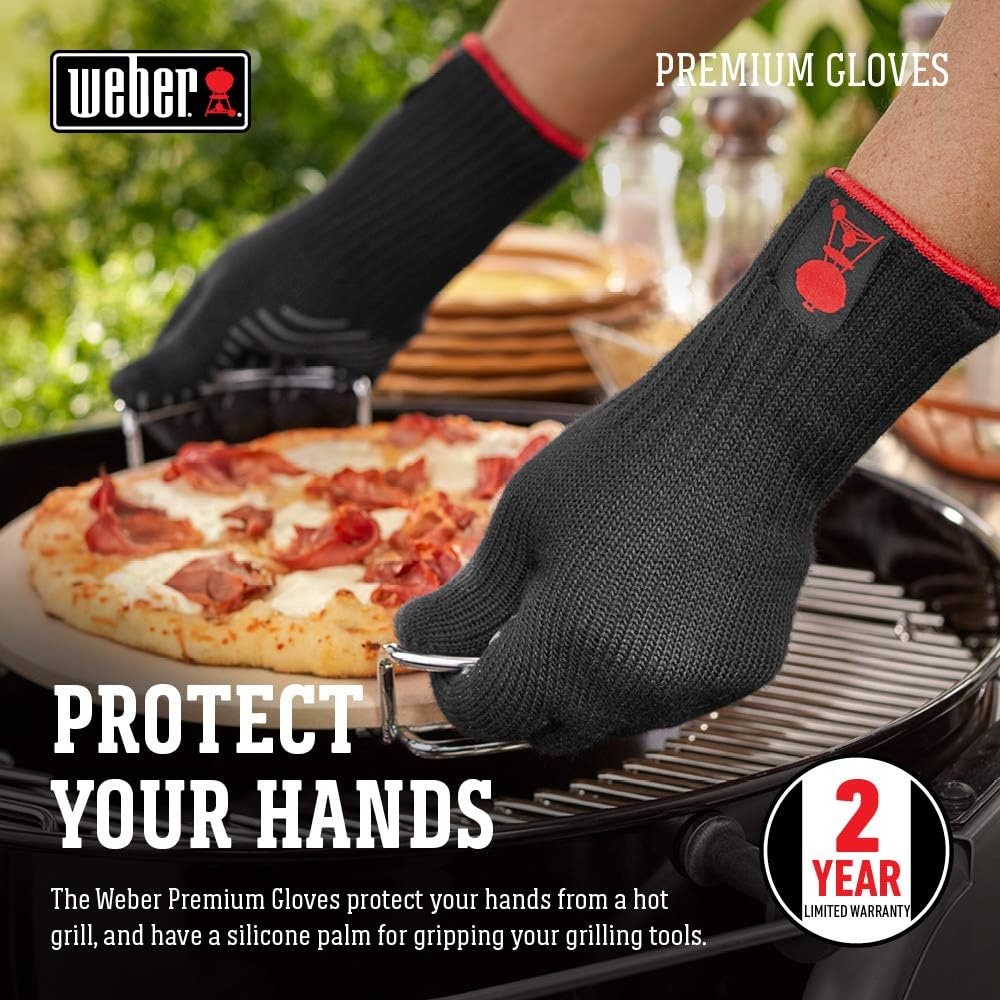 image:imageWeber Premium Gloves LargeXLarge Black