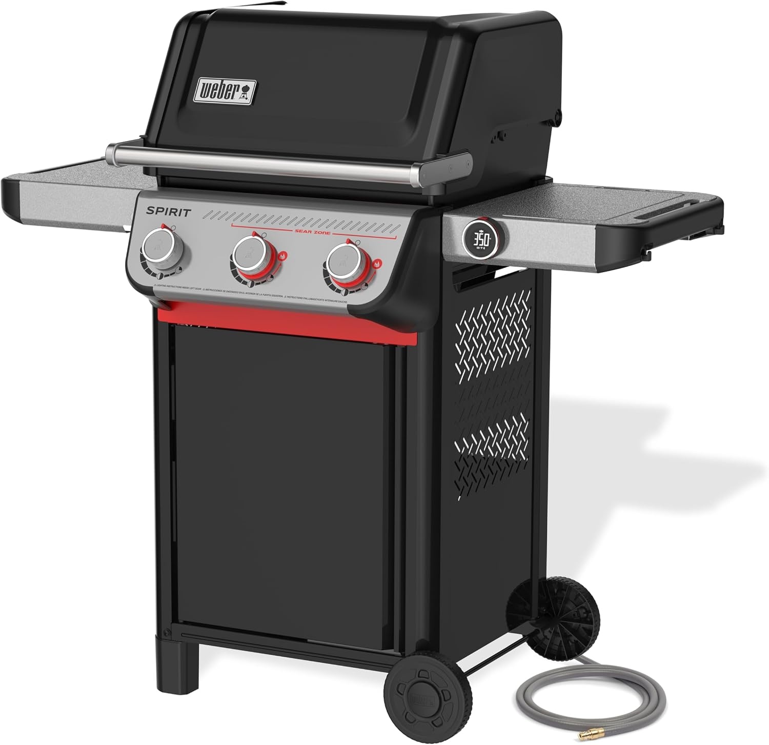image:imageWeber Spirit EX325 Smart Gas Grill for Outdoor Cooking Natural Gas GrillBlack