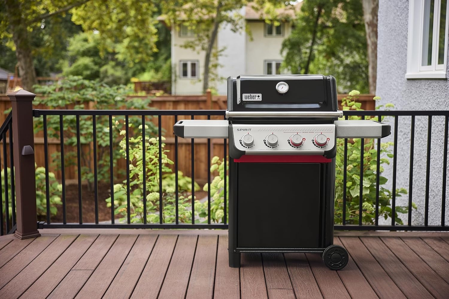 image:imageWeber Spirit EX425C Smart Gas Grill Natural Gas for Outdoor Cooking 4 Burners with 2 Boost Burners WiFi Enabled Grill PorcelainEnameled CastIron Grates Sear Zone amp Weber ConnectBlack