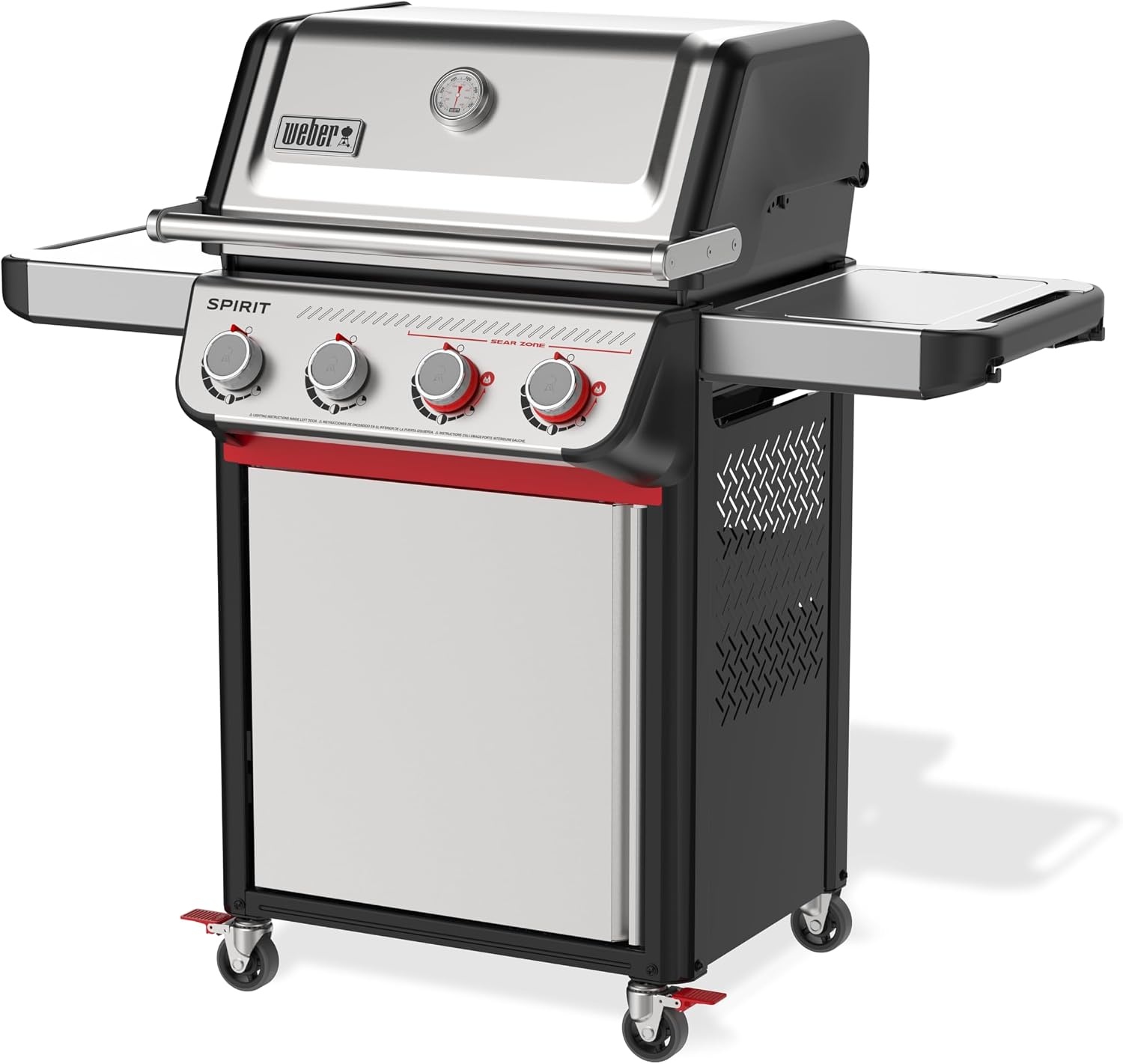 image:imageWeber Spirit EX425C Smart Gas Grill for Outdoor Cooking Propane BlackStainless Steel