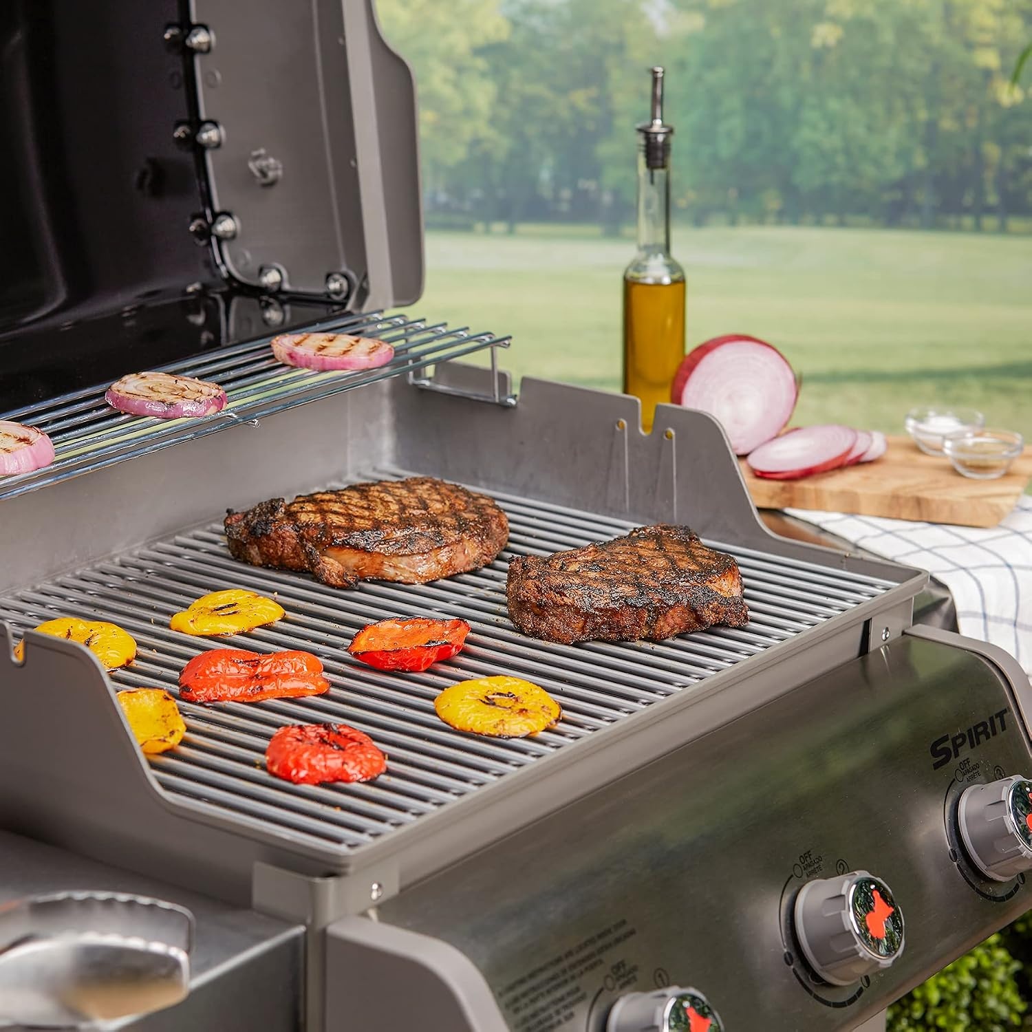 image:imageWeber StainlessSteel Cooking Grates for Select Spirit Gas Grills