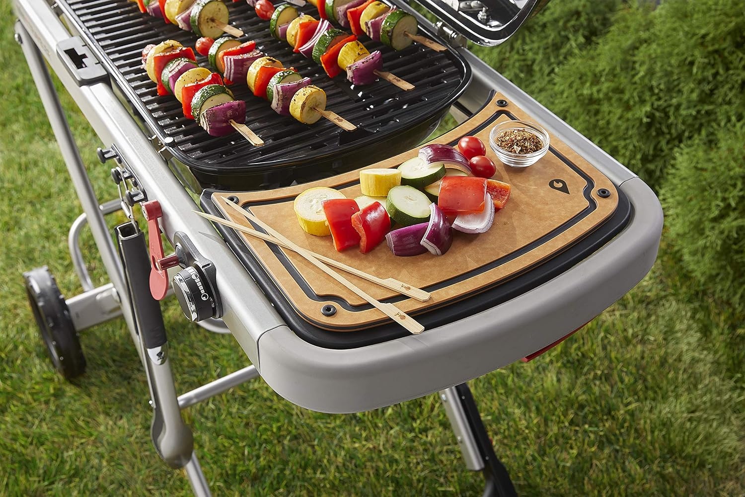 image:imageWeber Traveler Reversible Prep amp Serve Board for Tailgaiting amp Camping