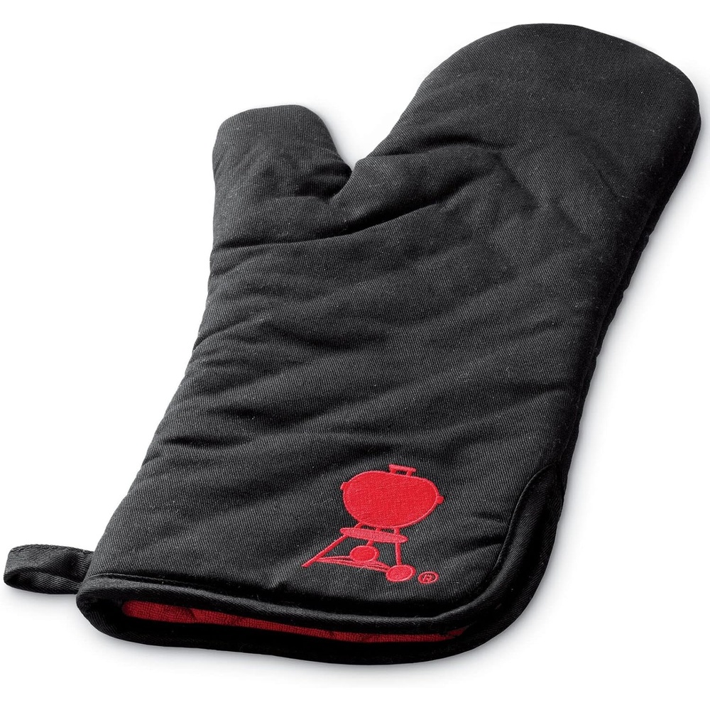 image:imageWeber Barbecue Mitt with Red Kettle Embroidery1 Count Pack of 1