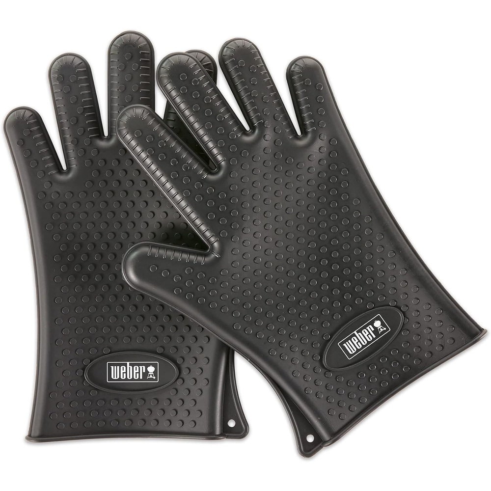 image:imageWeber Silicone Grilling Gloves Black