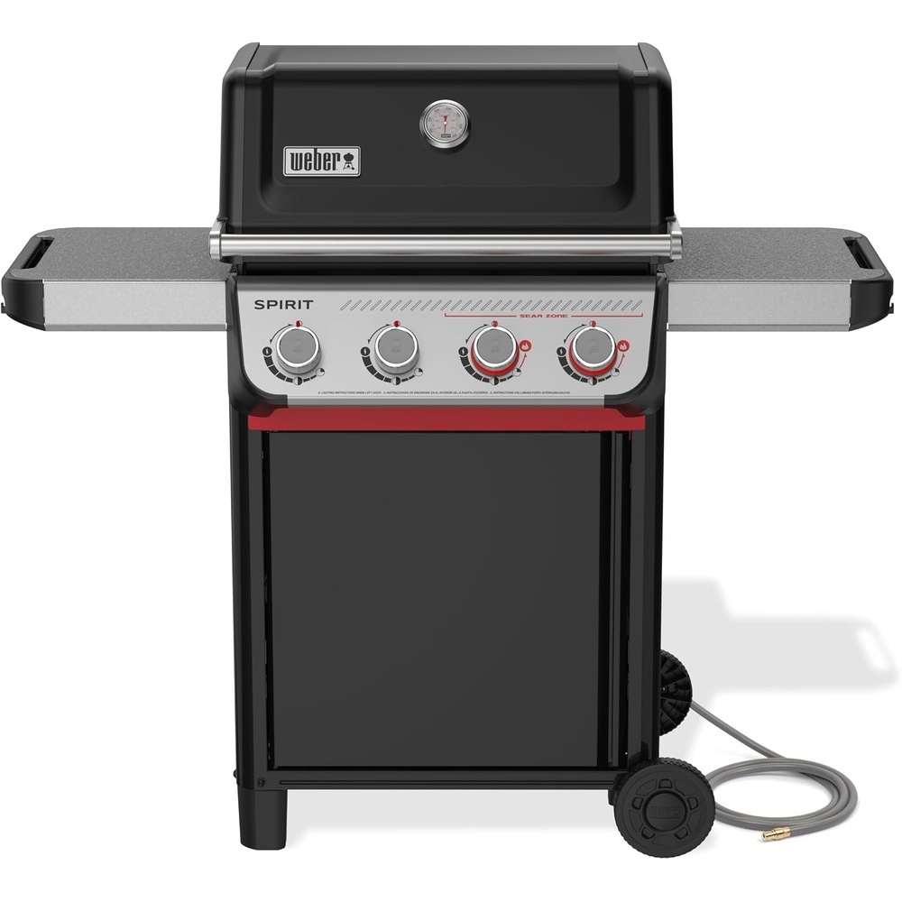 image:imageWeber Spirit EX425C Smart Gas Grill Natural Gas for Outdoor Cooking 4 Burners with 2 Boost Burners WiFi Enabled Grill PorcelainEnameled CastIron Grates Sear Zone amp Weber ConnectBlack