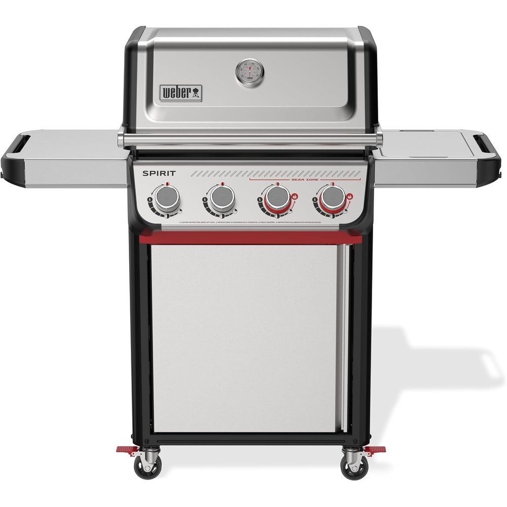 image:imageWeber Spirit EX425C Smart Gas Grill for Outdoor Cooking Propane BlackStainless Steel