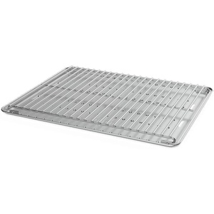 Weber® Q Roasting Pack – Roasting Tray & Stainless‑Steel Trivet