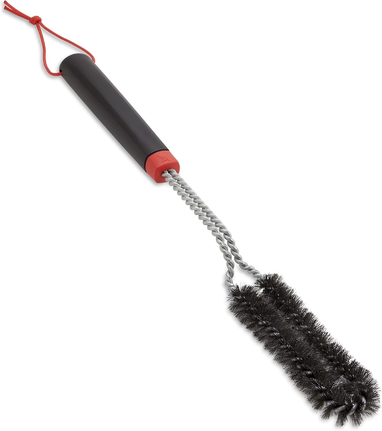 image:imageWeber 18 Detail Brush Precision LongReach Grill Cleaning Brush for Burners Flavorizer Bars amp HardtoReach Areas1 Pack of 12