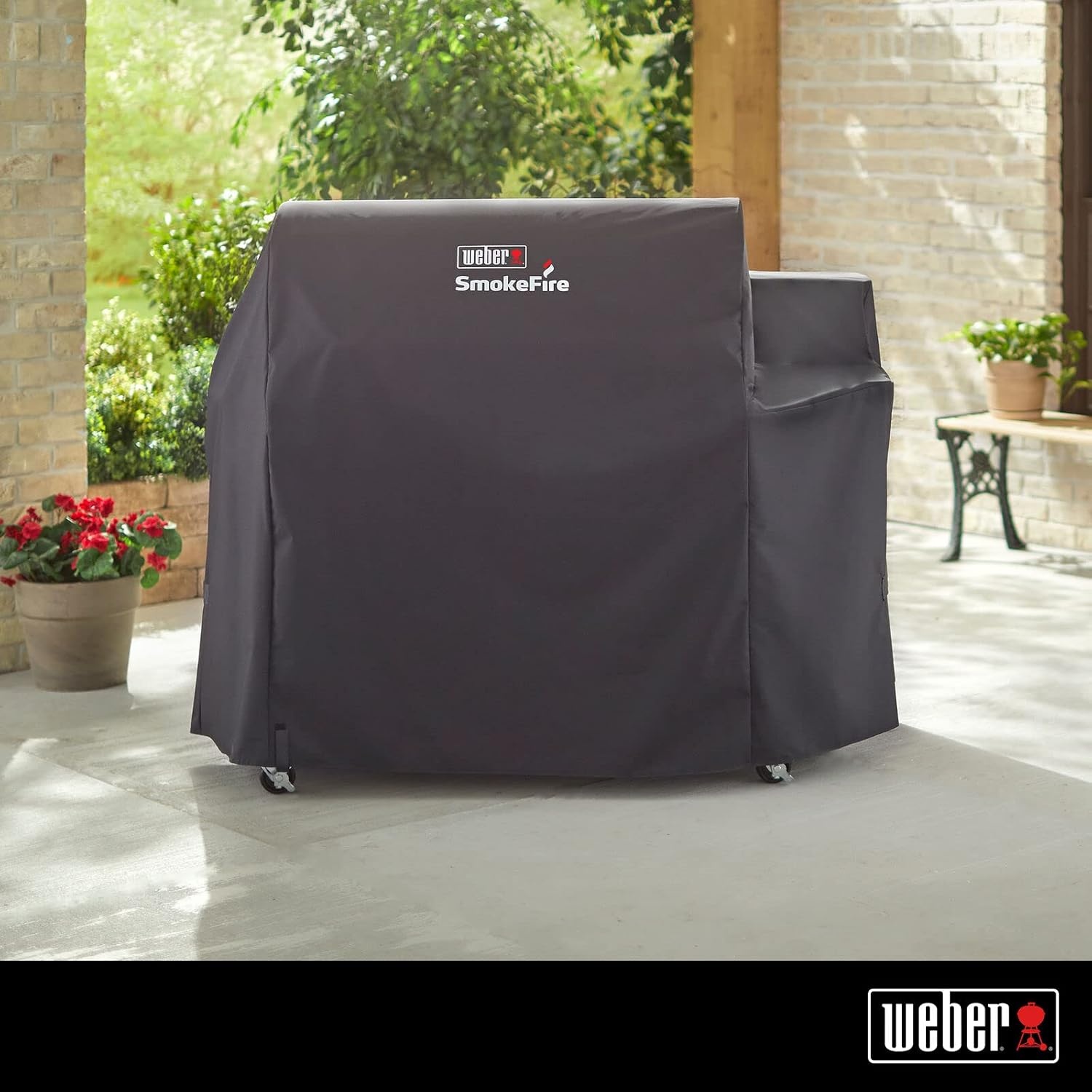 image:imageWeber 36 SmokeFire Premium Grill Cover Black