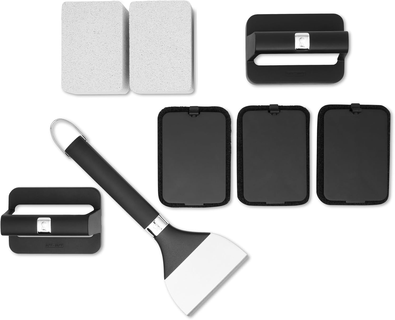 image:imageWeber 8Piece Griddle Cleaning Kit Griddle Accessory BundlePack of 2