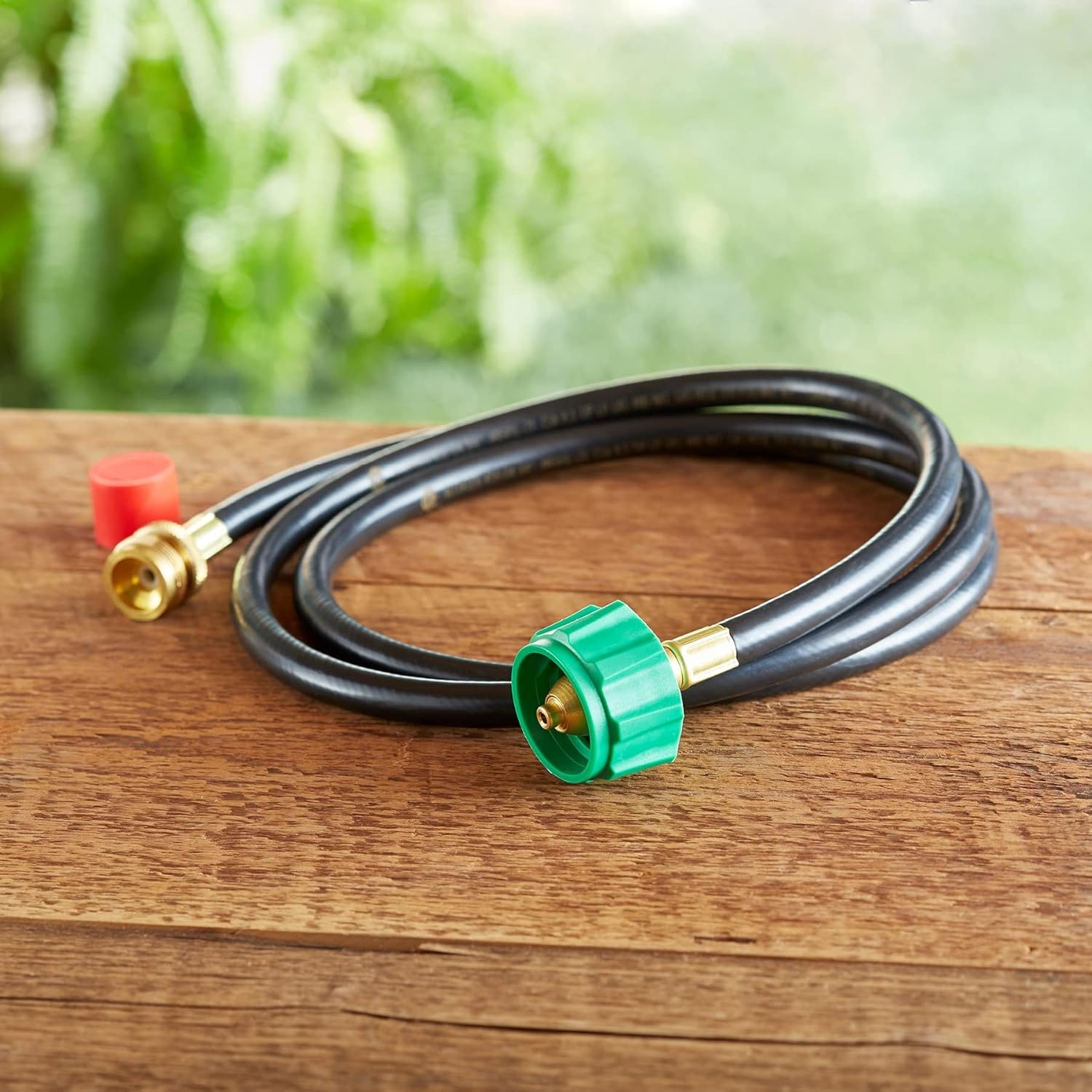 image:imageWeber Adapter Hose for Q Series amp Gas GoAnywhere Grills 6Feet Black6 Feet Pack of 4