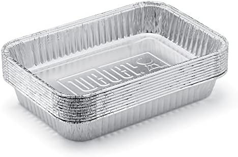 image:imageWeber Aluminum Drip Pans 10Pack10 Count Pack of 1