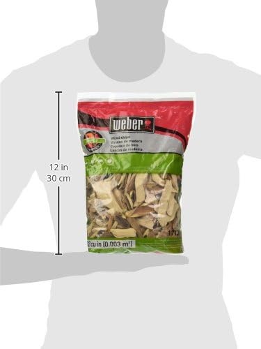 image:imageWeber Apple Wood Chips Outdoor Cooking Fuel 2 lb192 cu in Pack of 2
