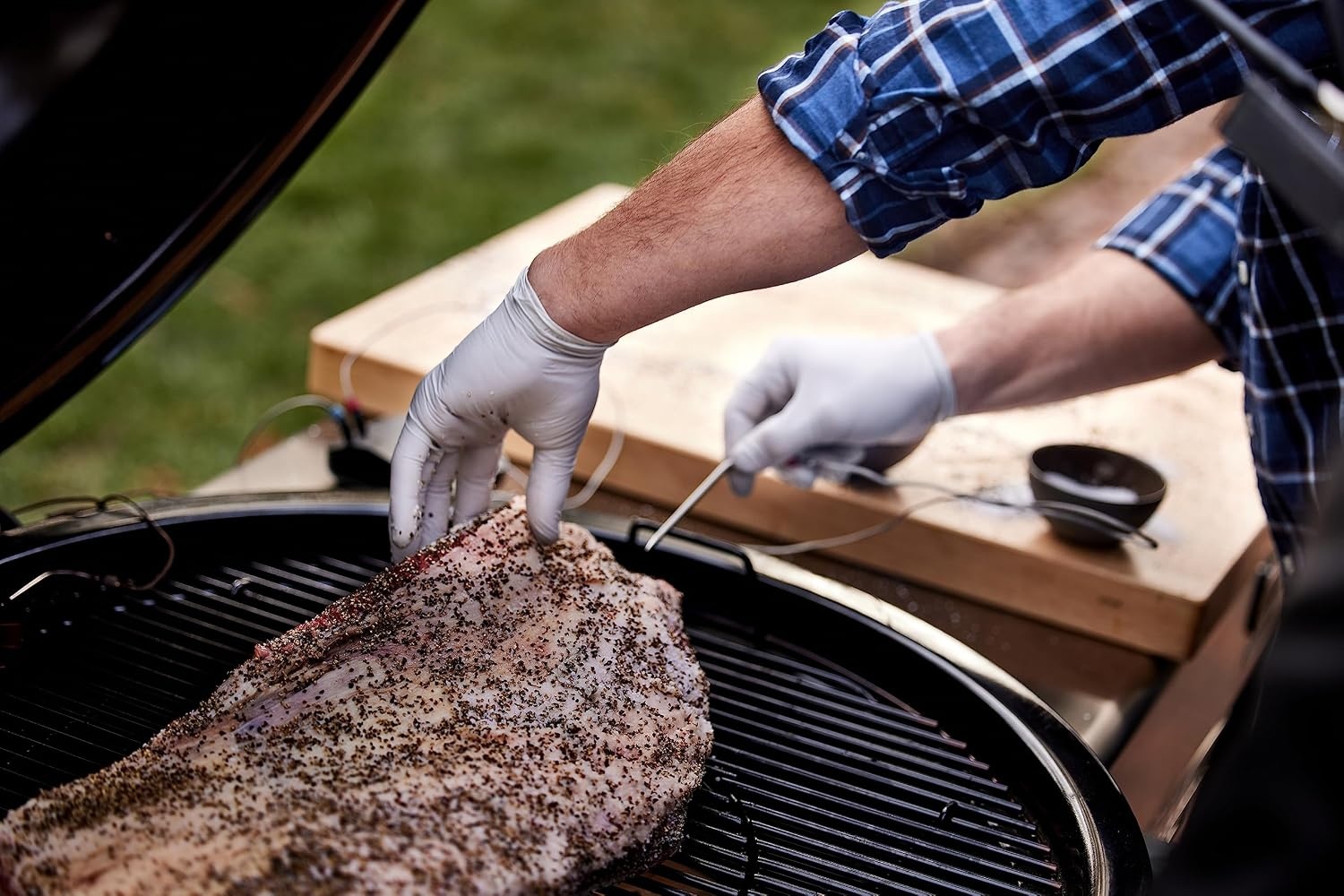 image:imageWeber Butcher Paper 18 Inch x 150 Feet FDACompliant FoodGrade Paper Made from Natural Virgin Pulp for Smoking amp Serving BBQ Brown