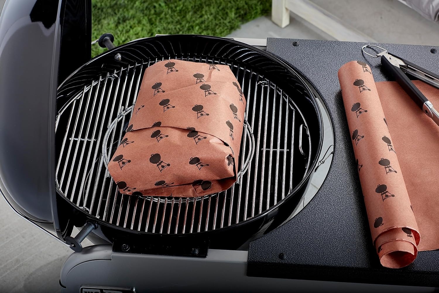 image:imageWeber Butcher Paper 18 Inch x 150 Feet FDACompliant FoodGrade Paper Made from Natural Virgin Pulp for Smoking amp Serving BBQ Brown