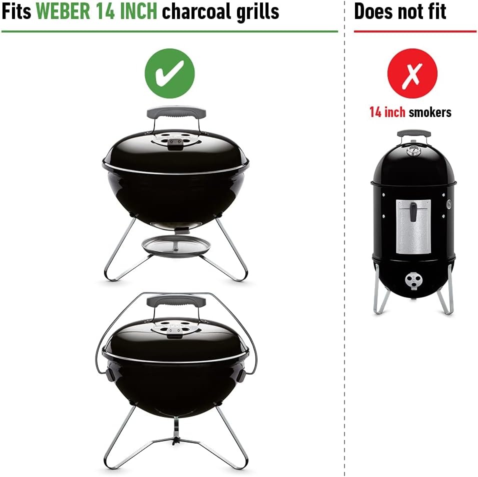 image:imageWeber Charcoal Cooking Grate for 14 Grills Charcoal Components137 Inch diameter
