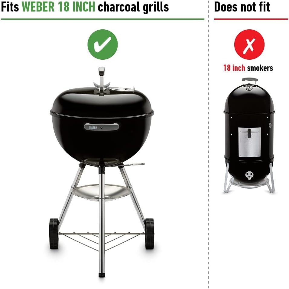 image:imageWeber Charcoal Cooking Grate for 18 Grills Charcoal Components