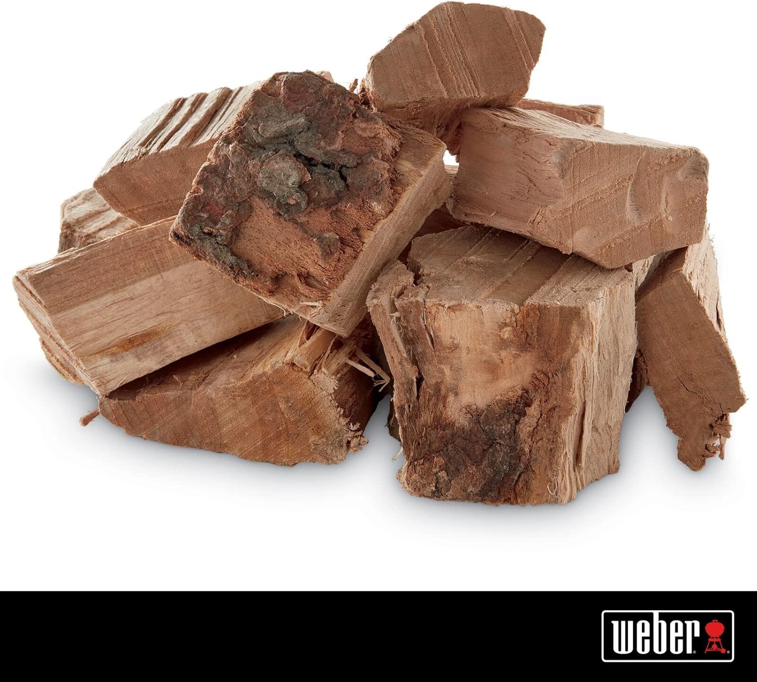 image:imageWeber Cherry Wood Chunks Outdoor Cooking Fuel 4 lb4 lb