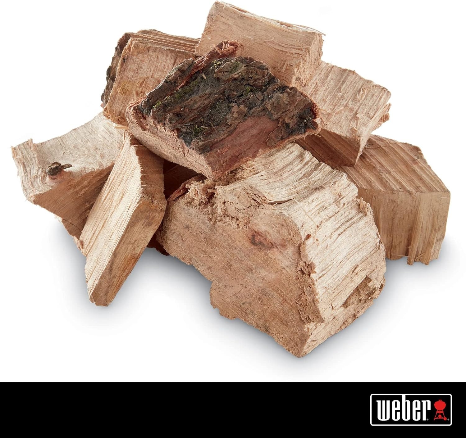 image:imageWeber Cherry Wood Chunks Outdoor Cooking Fuel 4 lb4 lb