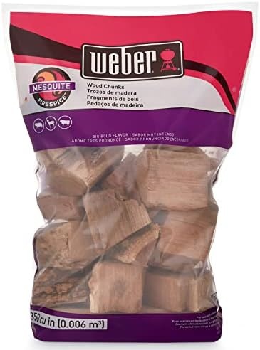 image:imageWeber Cherry Wood Chunks Outdoor Cooking Fuel 4 lb4 lb