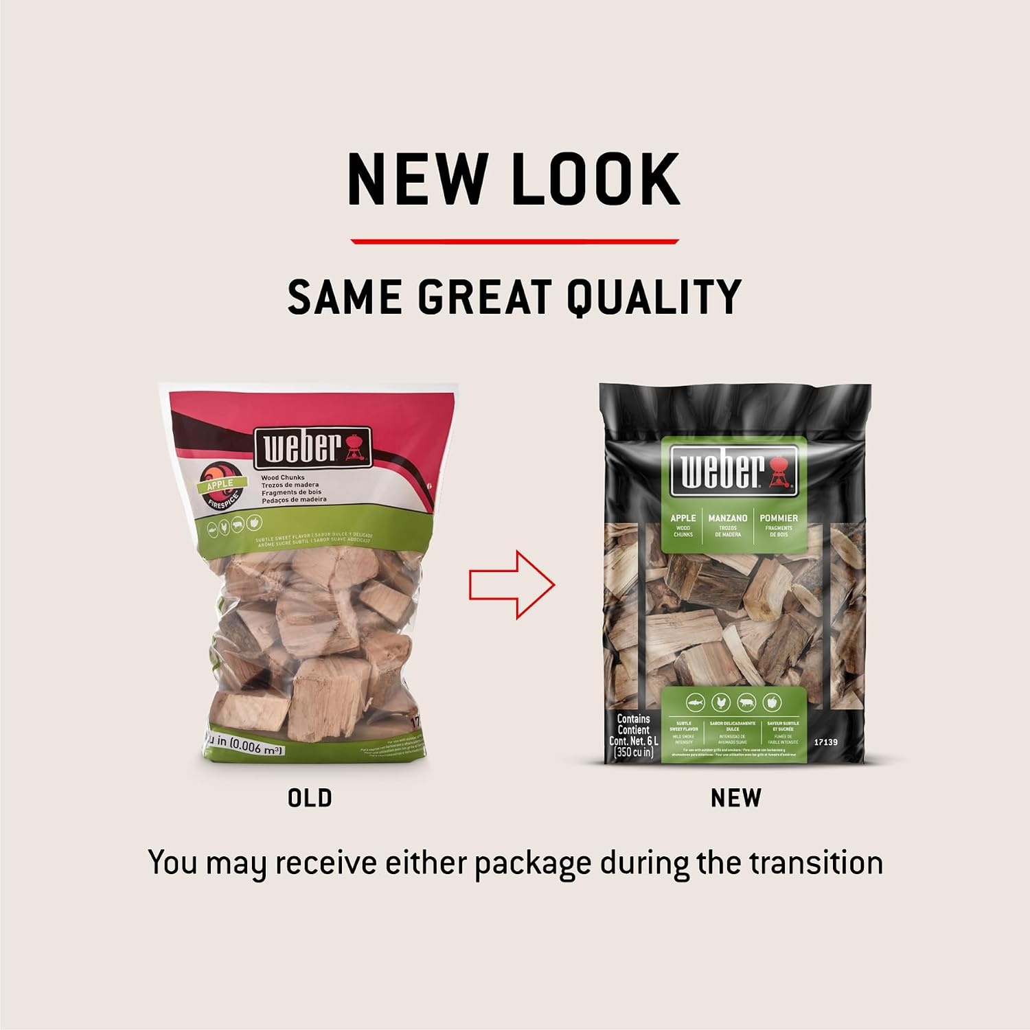 image:imageWeber Cherry Wood Chunks Outdoor Cooking Fuel 4 lb4 lb Pack of 2