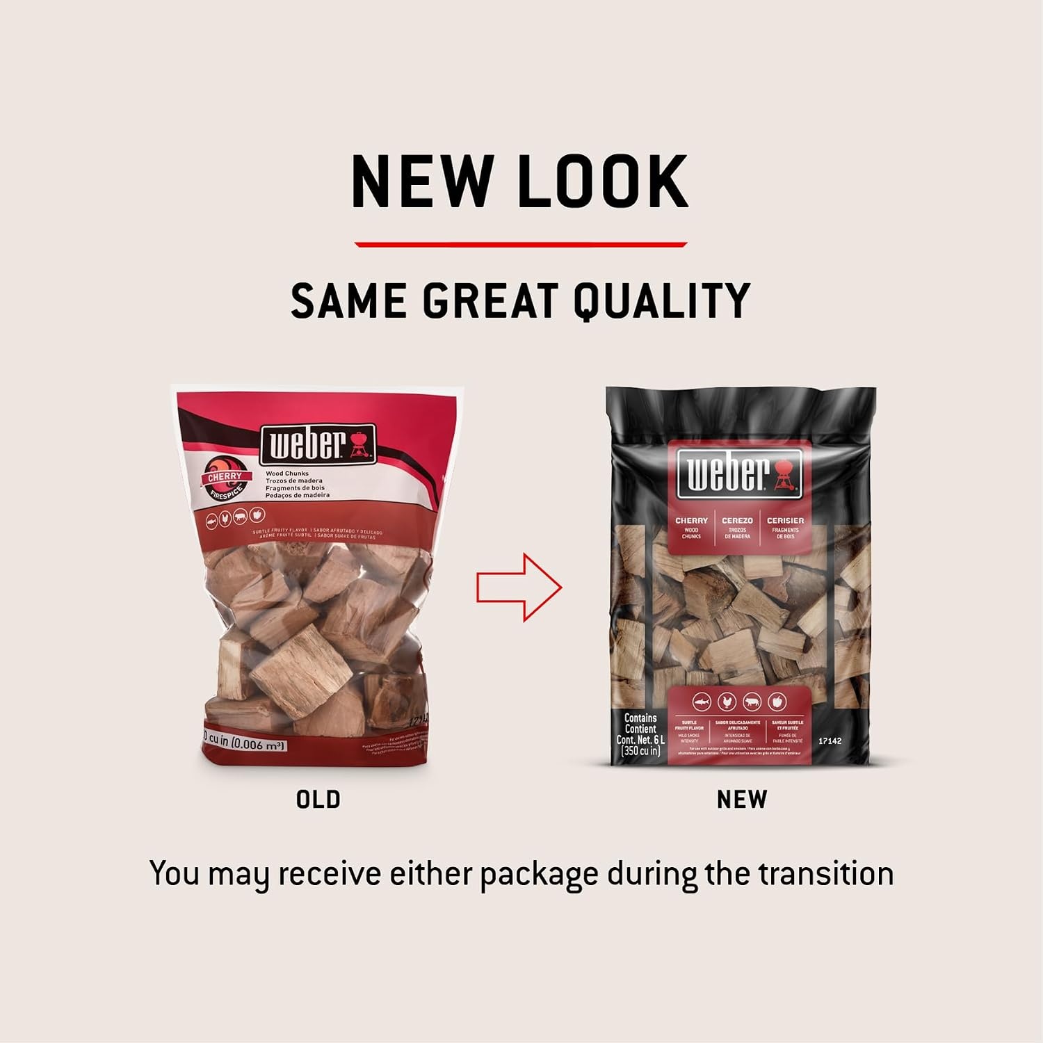 image:imageWeber Cherry Wood Chunks Outdoor Cooking Fuel 4 lb4 lb Pack of 2