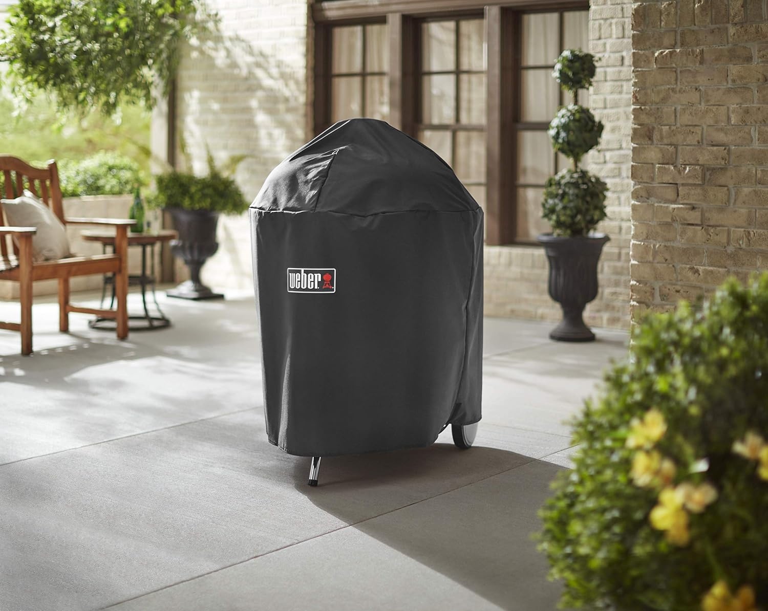 image:imageWeber Cover for 26 Kettle Charcoal Grills Black