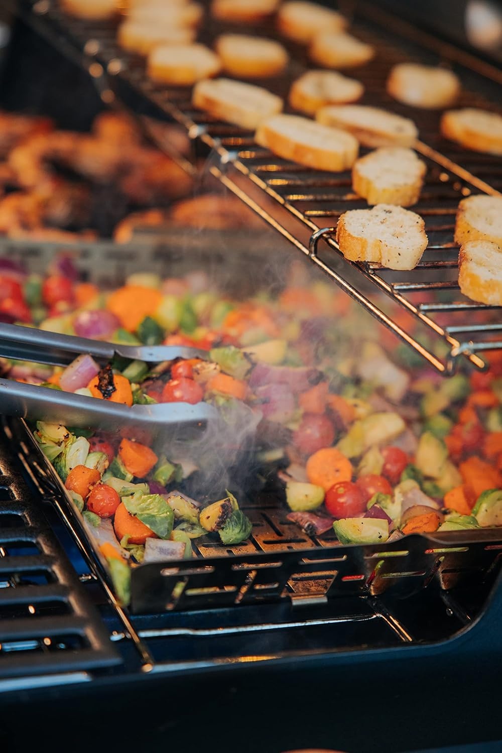 image:imageWeber Crafted Roasting Basket StainlessSteel for Gourmet Grilling