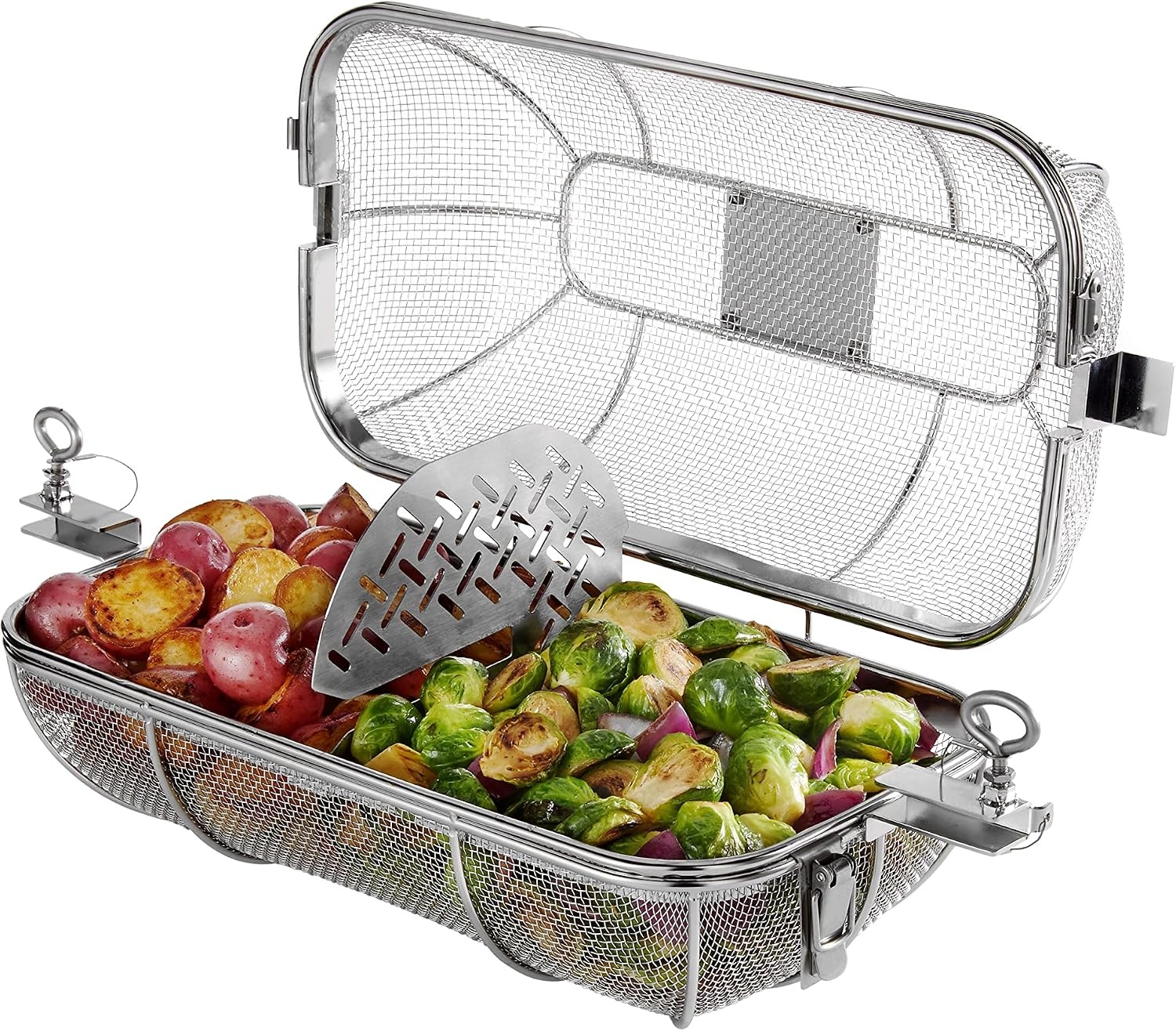 image:imageWeber Crafted Rotisserie Crisping Basket Stainless Steel