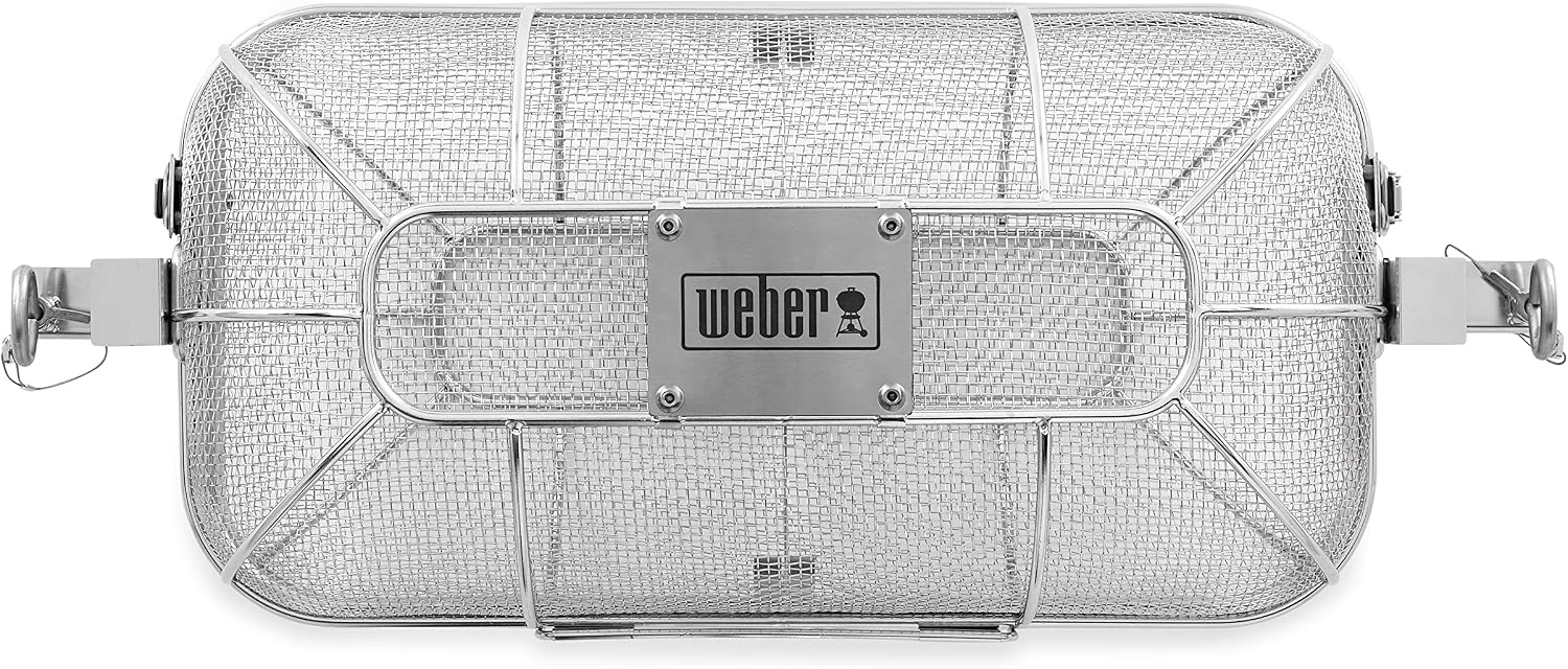 image:imageWeber Crafted Rotisserie Crisping Basket Stainless Steel