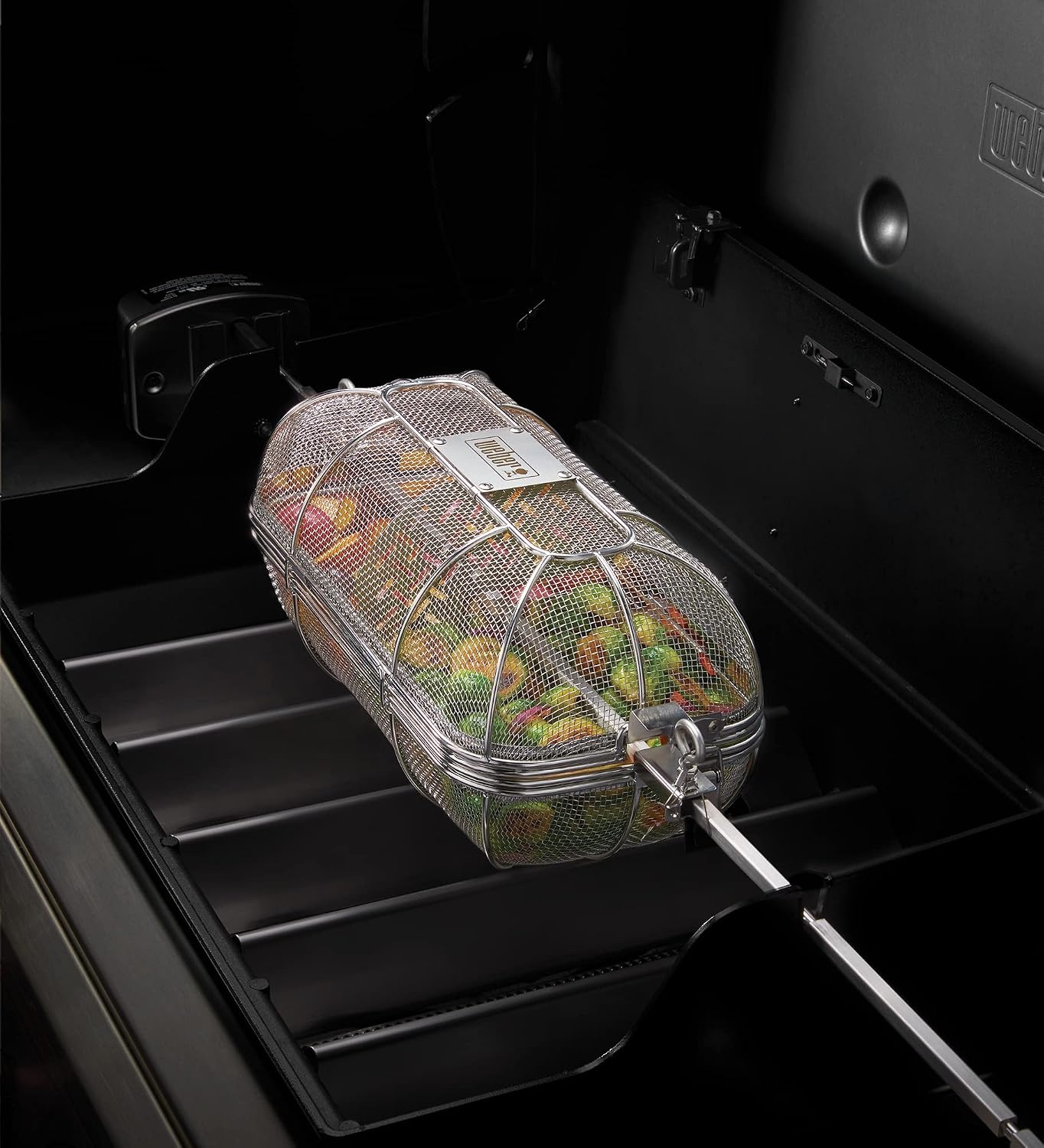 image:imageWeber Crafted Rotisserie Crisping Basket Stainless Steel