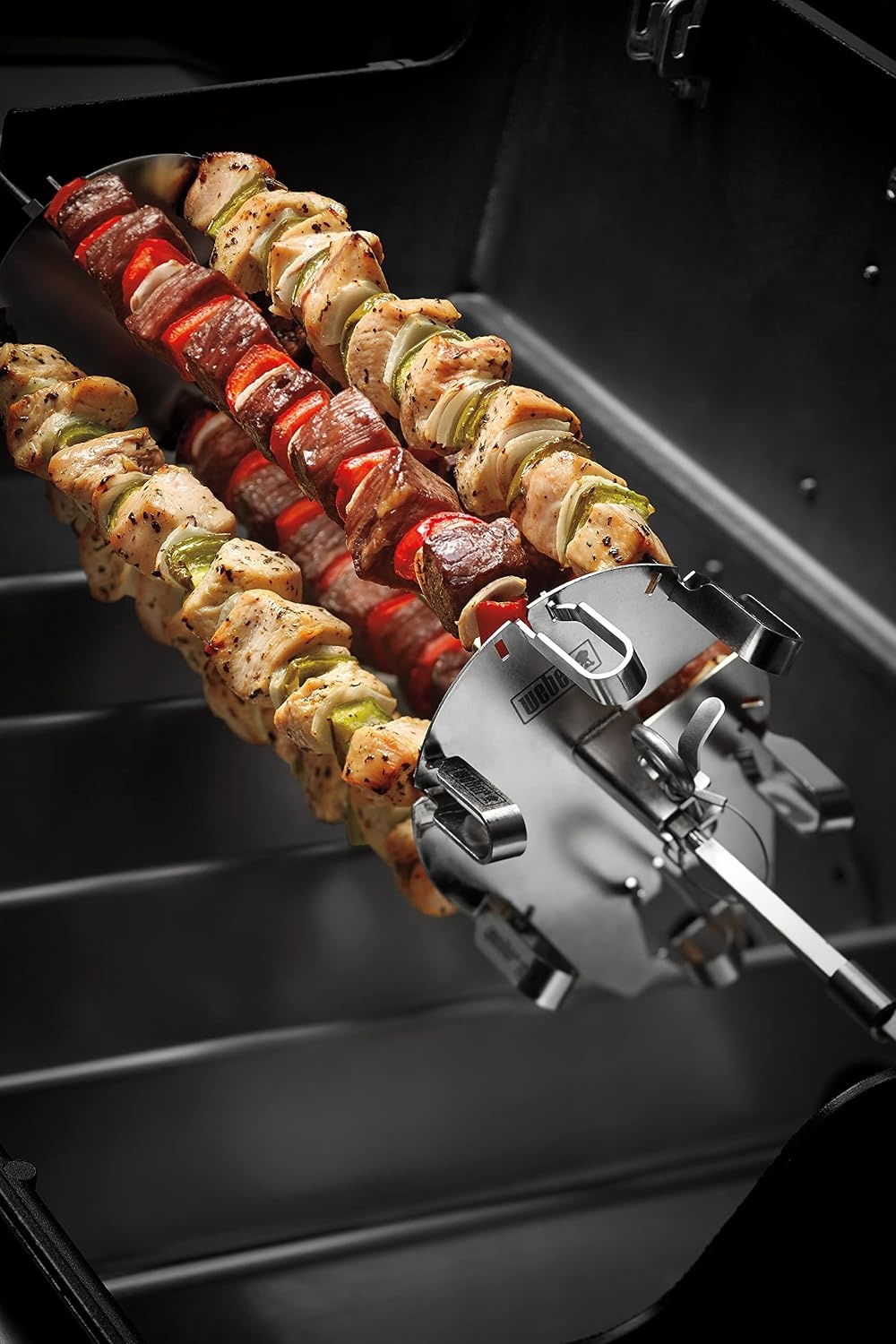 image:imageWeber Crafted Rotisserie Skewers for Gourmet Outdoor CookingLarge