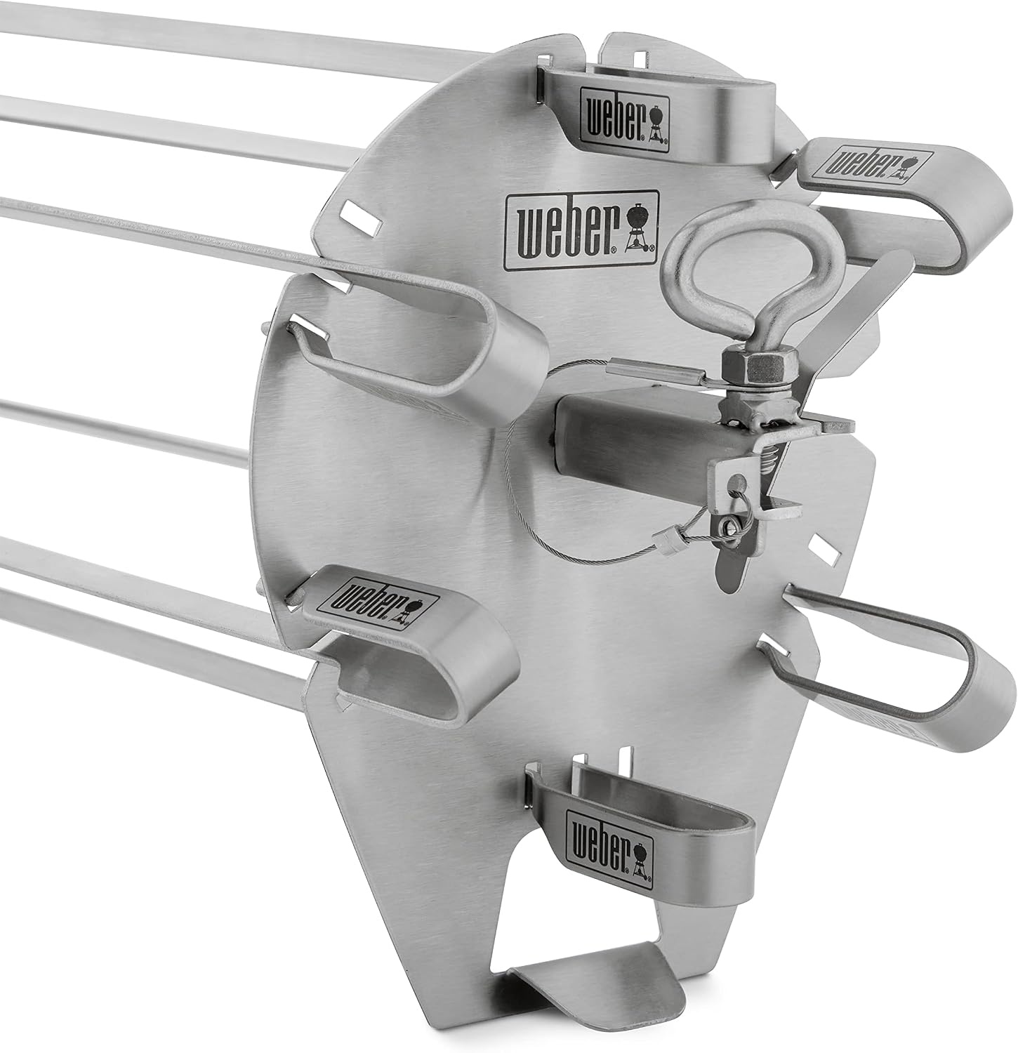 image:imageWeber Crafted Rotisserie Skewers for Gourmet Outdoor CookingLarge