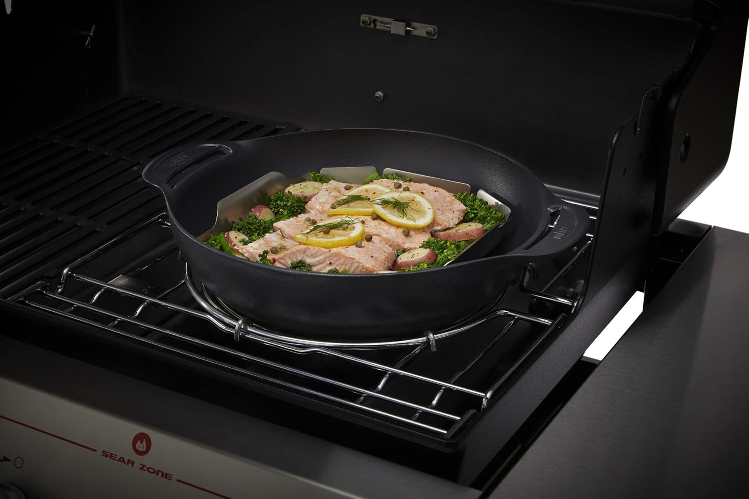 image:imageWeber Crafted Wok amp Steamer 6 Qt for Gourmet Grilling