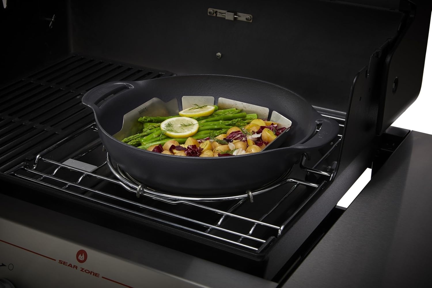 image:imageWeber Crafted Wok amp Steamer 6 Qt for Gourmet Grilling