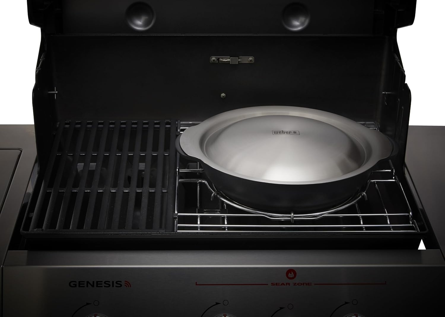 image:imageWeber Crafted Wok amp Steamer 6 Qt for Gourmet Grilling