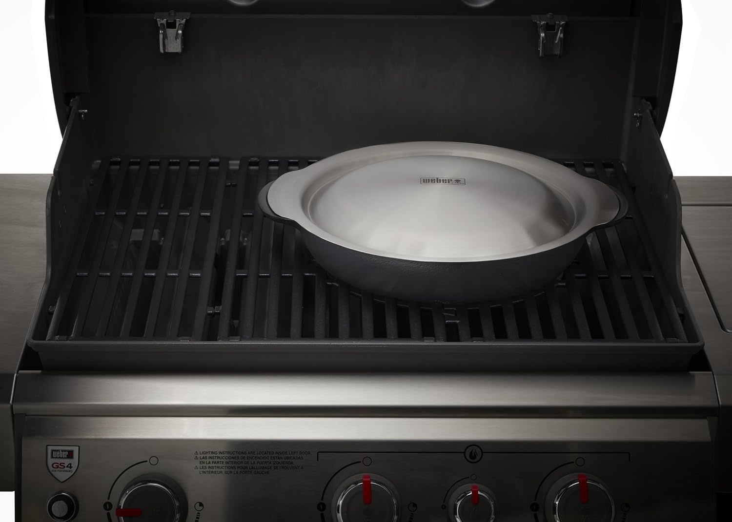 image:imageWeber Crafted Wok amp Steamer 6 Qt for Gourmet Grilling